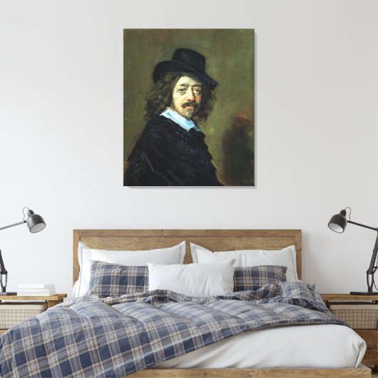 Frans Hals Self-portret Canvas Afdruk (Insitu (Slaapkamer))