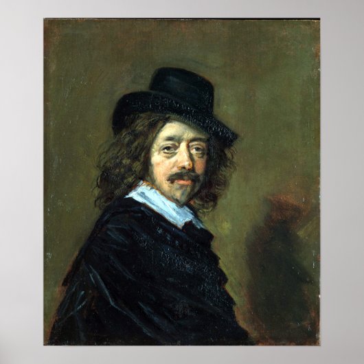 Frans Hals Self-portret Poster (Voorkant)