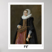 Frans Hals Zedign Art Poster #106 (Voorkant)