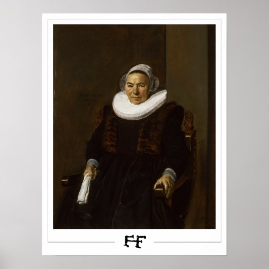 Frans Hals Zedign Art Poster #111 (Voorkant)
