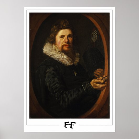 Frans Hals Zedign Art Poster #124 (Voorkant)
