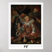 Frans Hals Zedign Art Poster #147 (Voorkant)