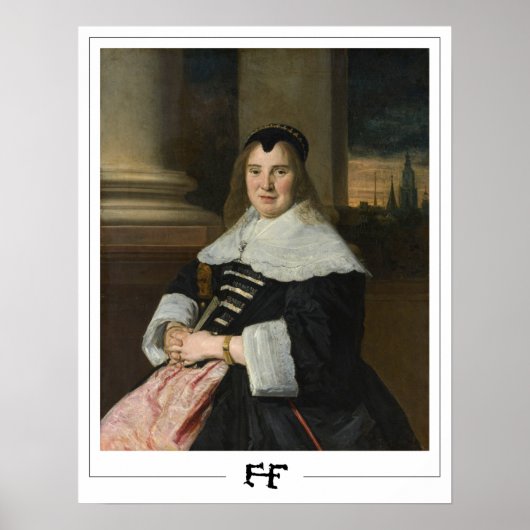 Frans Hals Zedign Art Poster #15 (Voorkant)