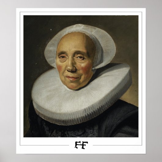 Frans Hals Zedign Art Poster #164 (Voorkant)