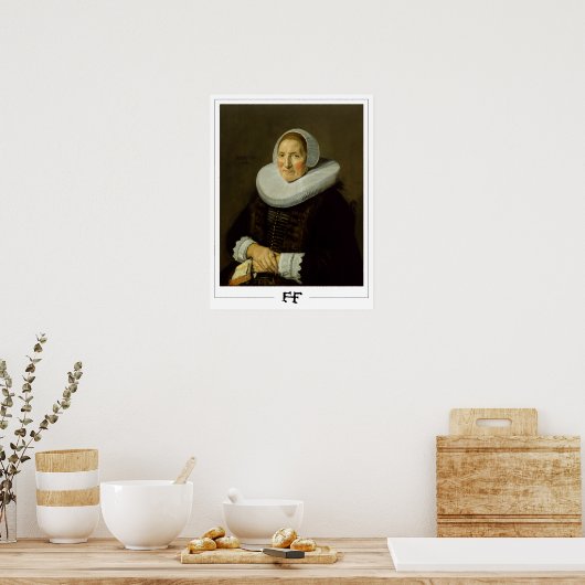 Frans Hals Zedign Art Poster #228 (Keuken)