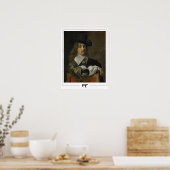 Frans Hals Zedign Art Poster #23 (Keuken)