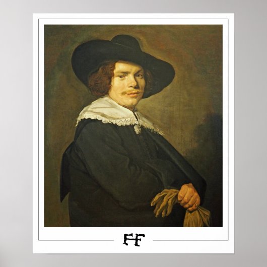 Frans Hals Zedign Art Poster #230 (Voorkant)