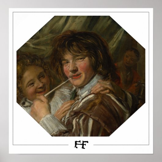 Frans Hals Zedign Art Poster #243 (Voorkant)