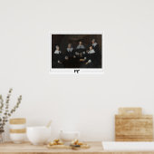 Frans Hals Zedign Art Poster #246 (Keuken)