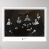 Frans Hals Zedign Art Poster #246 (Voorkant)