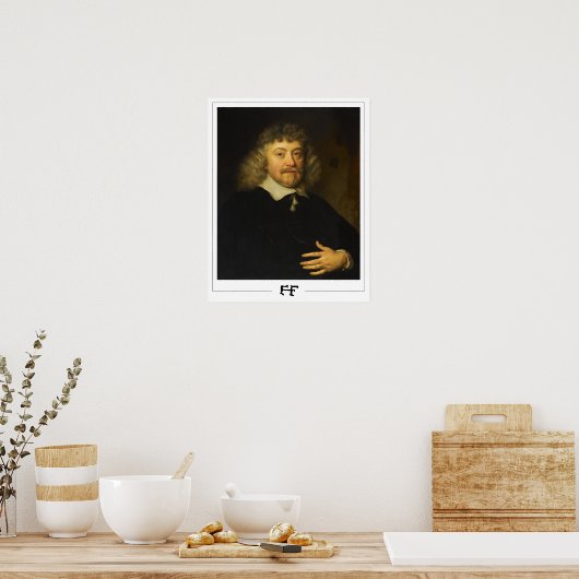 Frans Hals Zedign Art Poster #247 (Keuken)