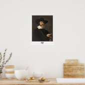 Frans Hals Zedign Art Poster #250 (Keuken)