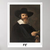 Frans Hals Zedign Art Poster #250 (Voorkant)