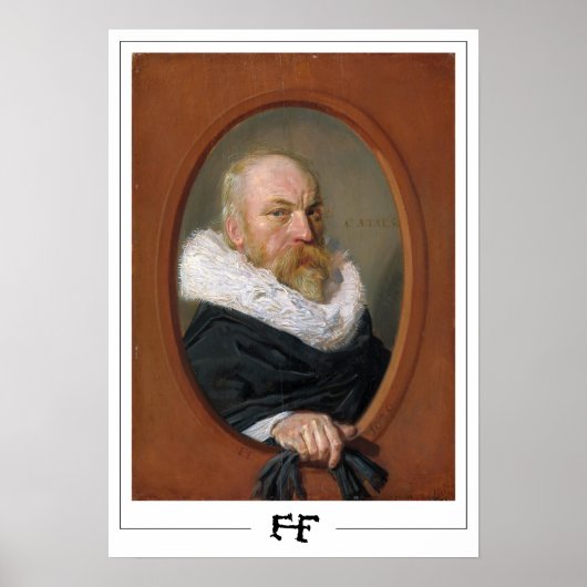 Frans Hals Zedign Art Poster #263 (Voorkant)