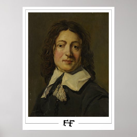 Frans Hals Zedign Art Poster #265 (Voorkant)
