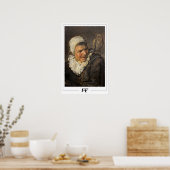 Frans Hals Zedign Art Poster #271 (Keuken)