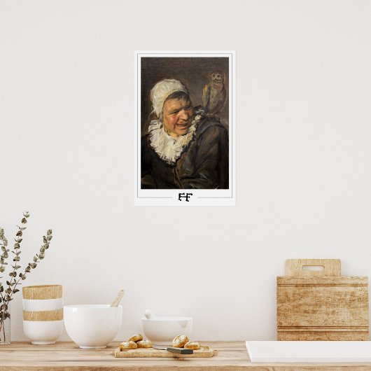 Frans Hals Zedign Art Poster #271 (Keuken)