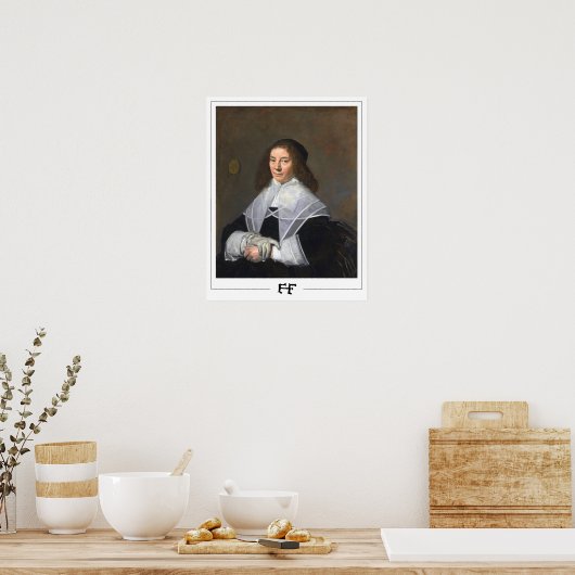Frans Hals Zedign Art Poster #297 (Keuken)