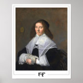 Frans Hals Zedign Art Poster #297 (Voorkant)