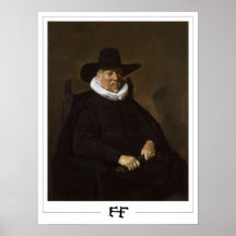 Frans Hals Zedign Art Poster #307