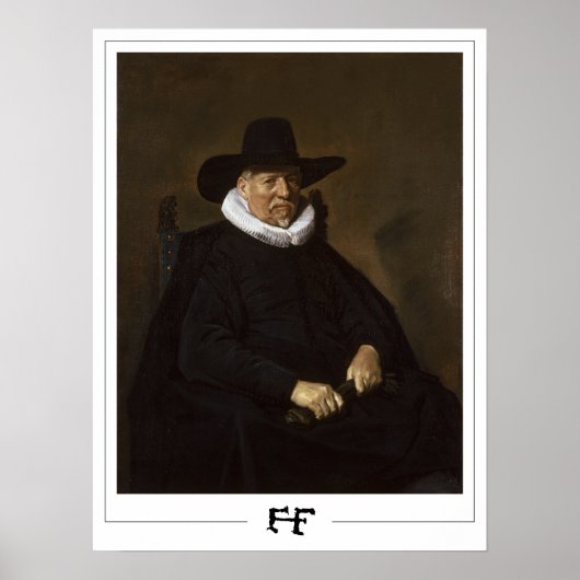Frans Hals Zedign Art Poster #307 (Voorkant)