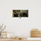 Frans Hals Zedign Art Poster #41 (Keuken)