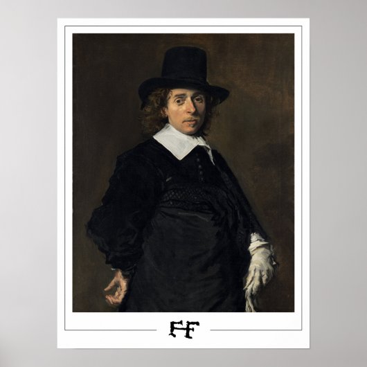 Frans Hals Zedign Art Poster #43 (Voorkant)