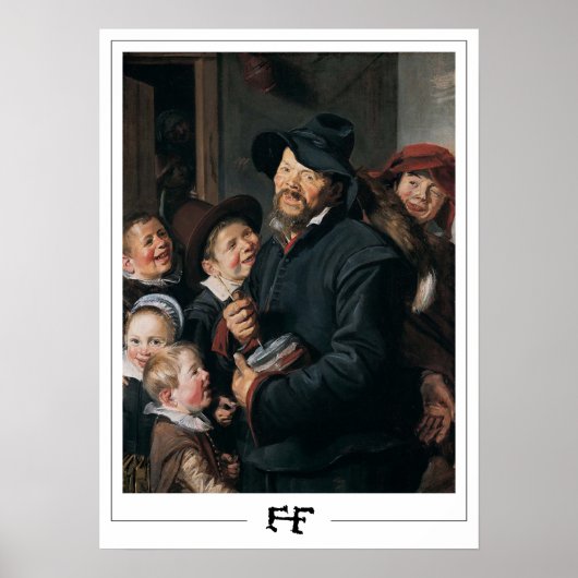 Frans Hals Zedign Art Poster #6 (Voorkant)