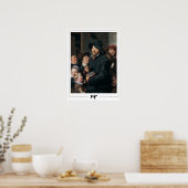 Frans Hals Zedign Art Poster #6 (Keuken)
