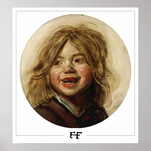 Frans Hals Zedign Art Poster #97 (Voorkant)
