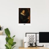 Frans Hals Zedign Kunstposter #124 Poster (Thuiskantoor)