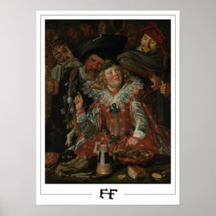 Frans Hals Zedign Kunstposter #147 Poster