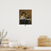 Frans Hals Zedign Kunstposter #154 Poster (Keuken)