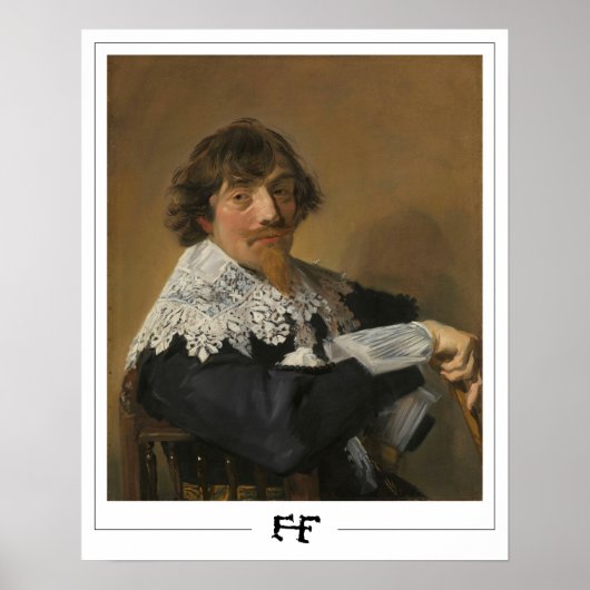 Frans Hals Zedign Kunstposter #154 Poster (Voorkant)