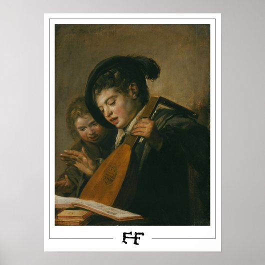 Frans Hals Zedign Kunstposter #216 Poster (Voorkant)