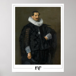 Frans Hals Zedign Kunstposter #222 Poster
