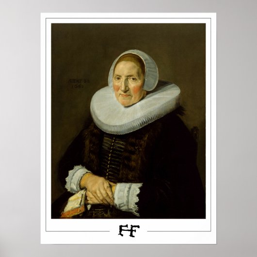 Frans Hals Zedign Kunstposter #228 Poster (Voorkant)