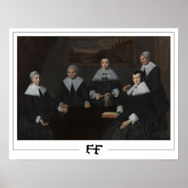 Frans Hals Zedign Kunstposter #246 Poster