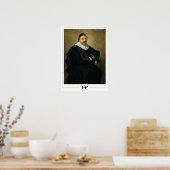 Frans Hals Zedign Kunstposter #248 Poster (Keuken)