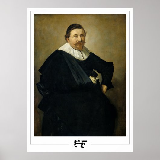 Frans Hals Zedign Kunstposter #248 Poster (Voorkant)