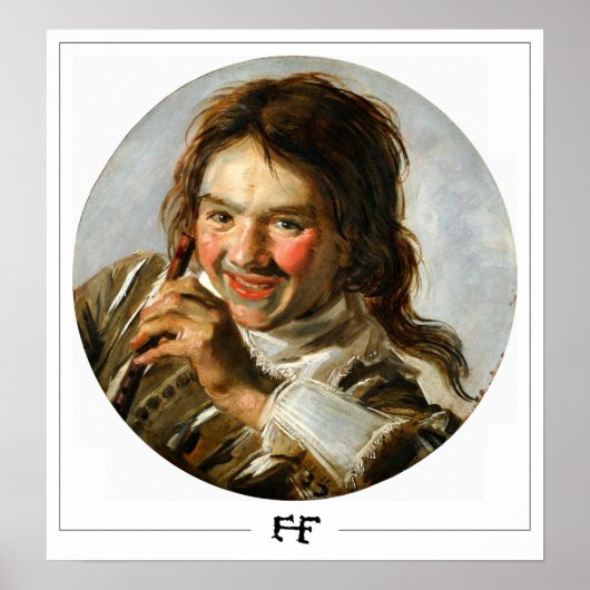 Frans Hals Zedign Kunstposter #262 Poster (Voorkant)