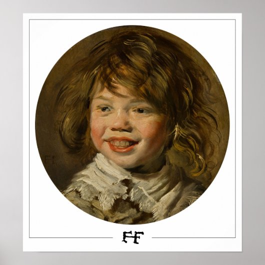 Frans Hals Zedign Kunstposter #284 Poster (Voorkant)