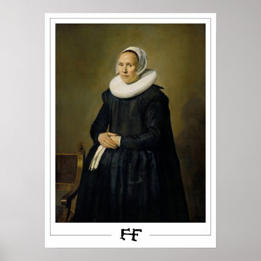 Frans Hals Zedign Kunstposter #303 Poster (Voorkant)
