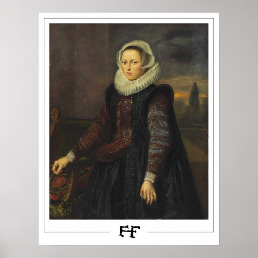 Frans Hals Zedign Kunstposter #33 Poster (Voorkant)