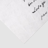 Frans handschrift en ontwerp Rode Rozen Serie 13 Tissuepapier (Detail)