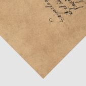 Frans handschrift en ontwerp Rode Rozen Serie 1 Tissuepapier (Detail)