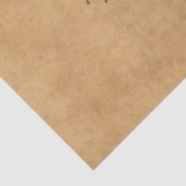 Frans handschrift en ontwerp Rode Rozen Serie 5 Tissuepapier (Detail)