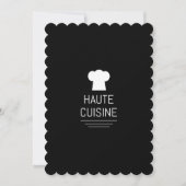 Frans Haute Cuisine Gourmet Kitchen Kaart (Voorkant)