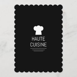 Frans Haute Cuisine Gourmet Kitchen Kaart