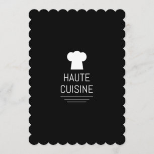 Frans Haute Cuisine Gourmet Kitchen Kaart